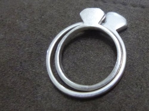 Diamond Ring 925 Sterling Silver Ring