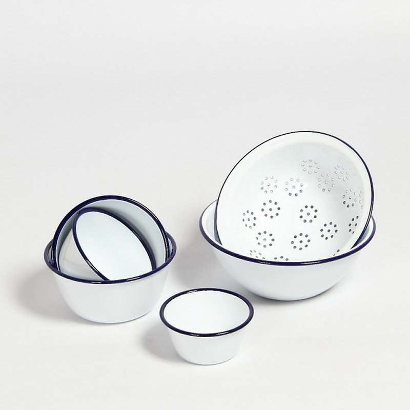 Britain ready to enamel bowl set - white | FALCON - เครื่องครัว - วัสดุอื่นๆ ขาว