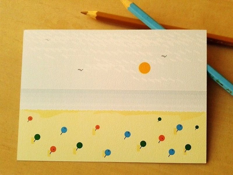 See the sea together postcard - การ์ด/โปสการ์ด - กระดาษ หลากหลายสี