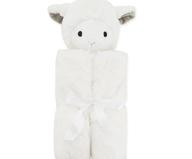 American Quiltex Super Soft Animal Baby Blanket Comforting Blanket - Milk  White Lamb - Shop La Chamade Other - Pinkoi