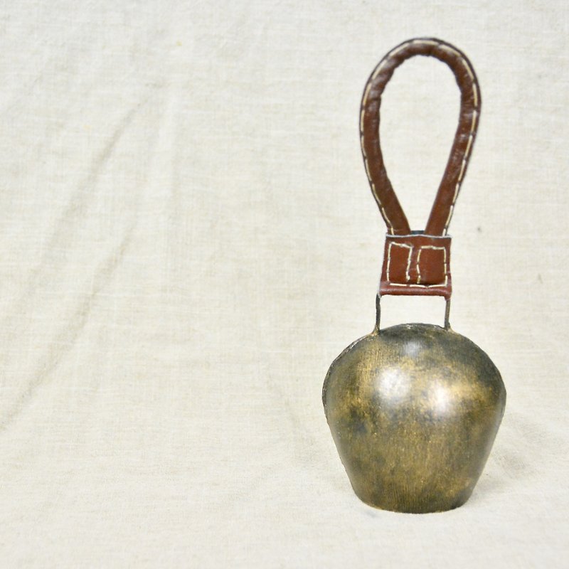 Recycled Cow Bells - Calf Bells - Fair Trade - Items for Display - Other Metals Gold