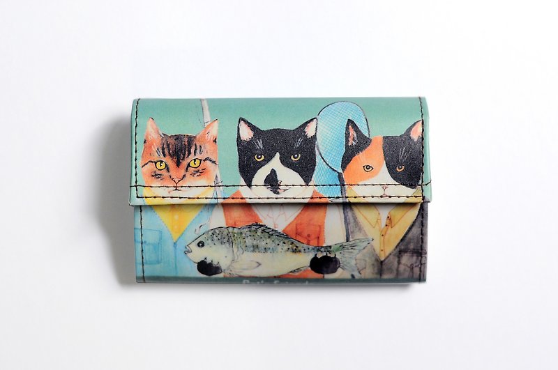 1983ER small parcel - meow friend - Wallets - Paper Green