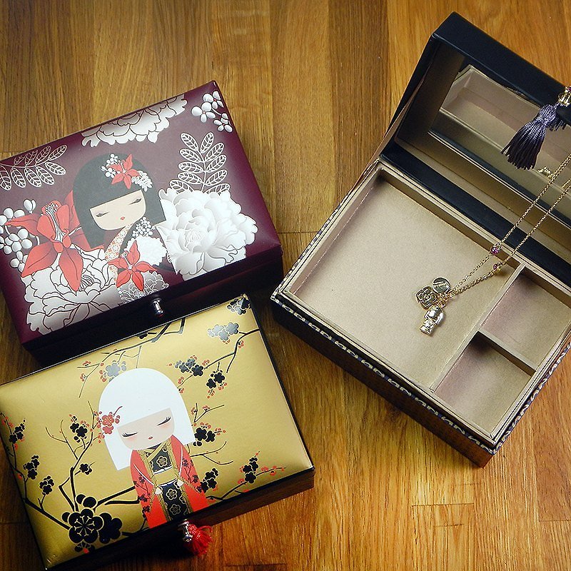 Kimmidoll 和福娃娃 珠寶盒(4色) - その他 - 紙 