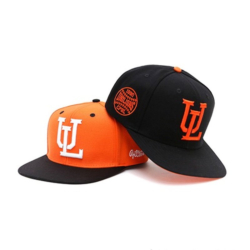 Uni-Lions X Filter017 開幕戰系列UL字體後扣式棒球帽 - 帽子 - 棉．麻 