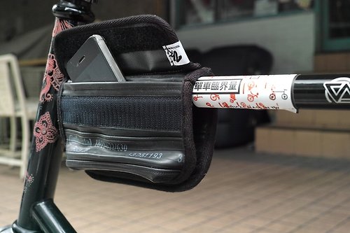 VK Design 環保單車內胎上管包/手拿包(iPhone 6+尺寸)