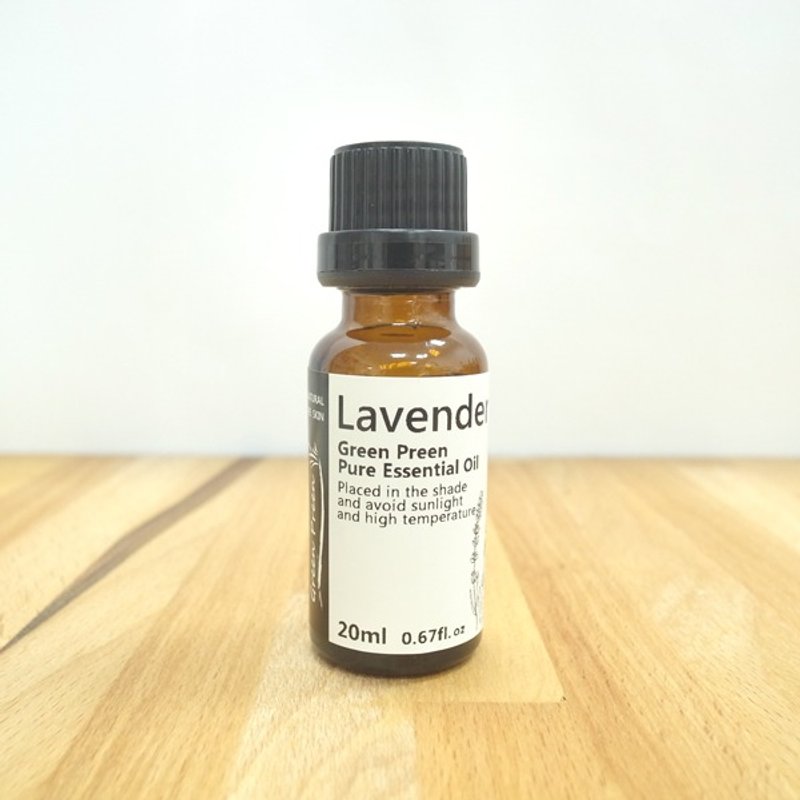 【綠機花園Green Plus】植物精油-薰衣草精油20ml - 香氛/精油/擴香 - 植物．花 綠色