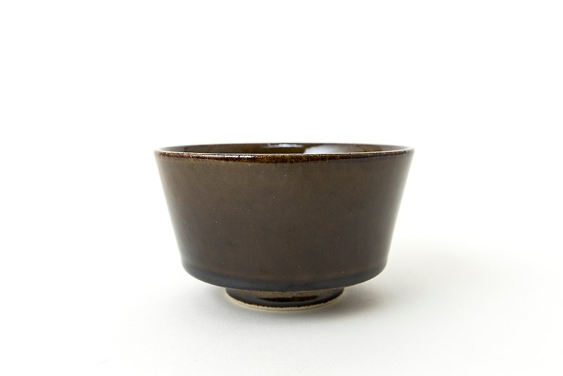 KIHARA black earthenware bowl Karatsu - Bowls - Porcelain Black