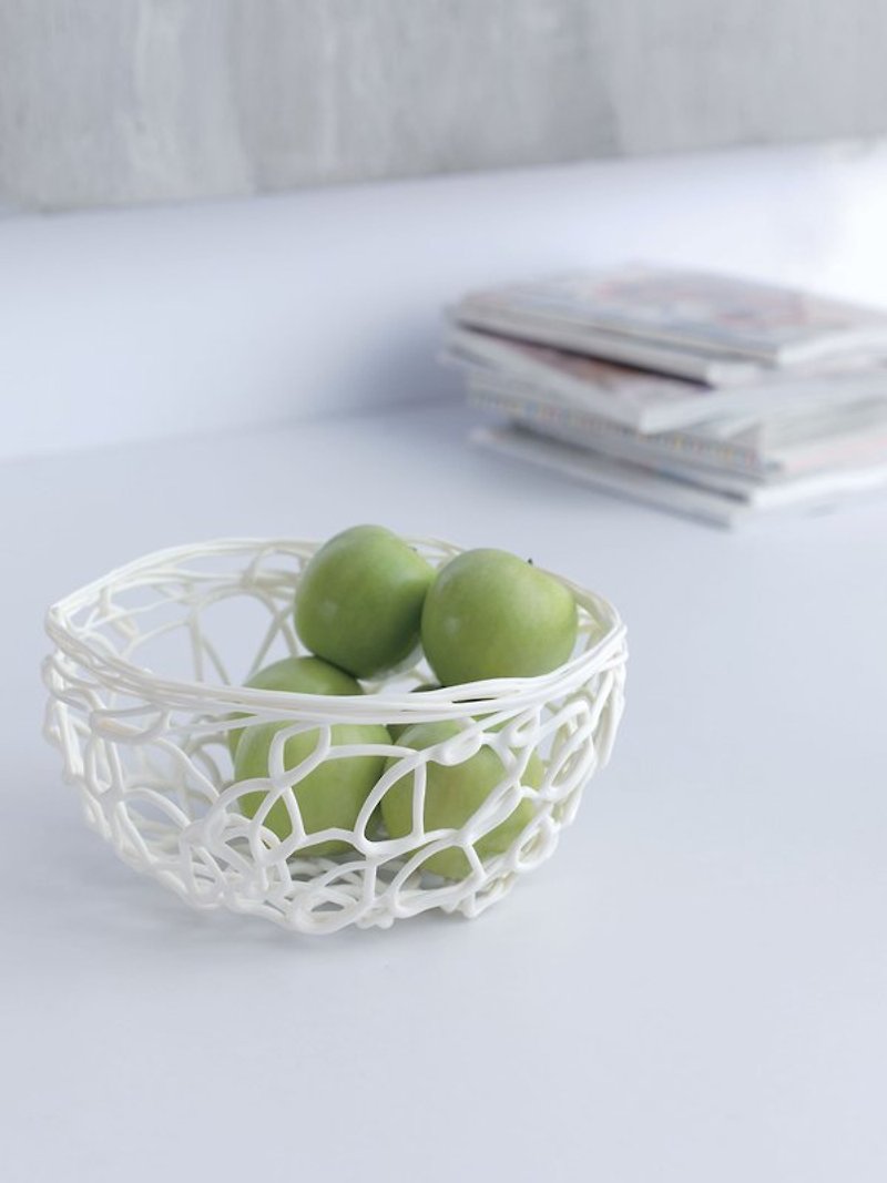 FREE Basket - Storage - Plastic White