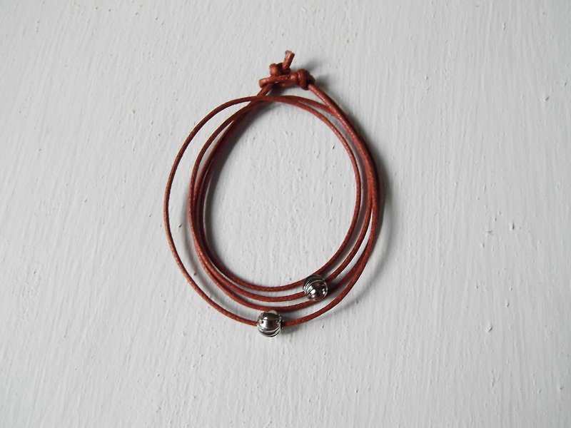 Free / handmade bracelet - Bracelets - Other Materials Brown