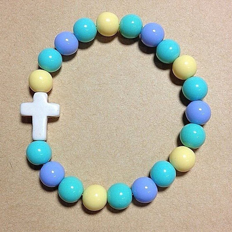 Beard little star - candy cross ★ beaded bracelet - Bracelets - Other Materials 