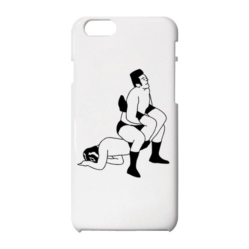 逆海老固め iPhone case - スマホケース - プラスチック ホワイト