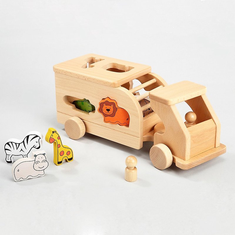 Moving Zoo - Kids' Toys - Wood 