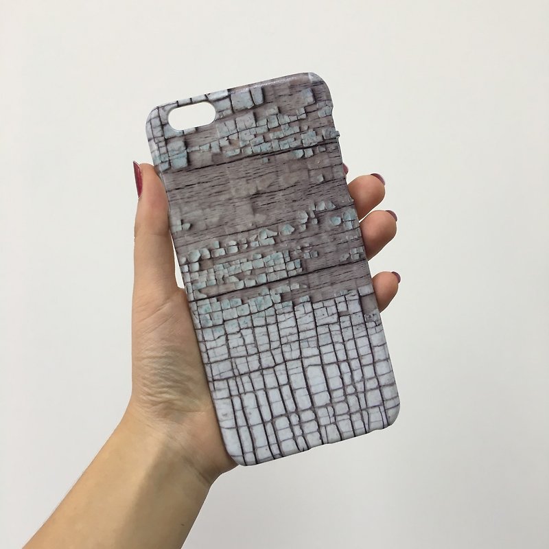 Slate Brick grey brick wall 3D Full Wrap Phone Case, available for  iPhone 7, iPhone 7 Plus, iPhone 6s, iPhone 6s Plus, iPhone 5/5s, iPhone 5c, iPhone 4/4s, Samsung Galaxy S7, S7 Edge, S6 Edge Plus, S6, S6 Edge, S5 S4 S3  Samsung Galaxy Note 5, Note 4, Not - Other - Plastic 
