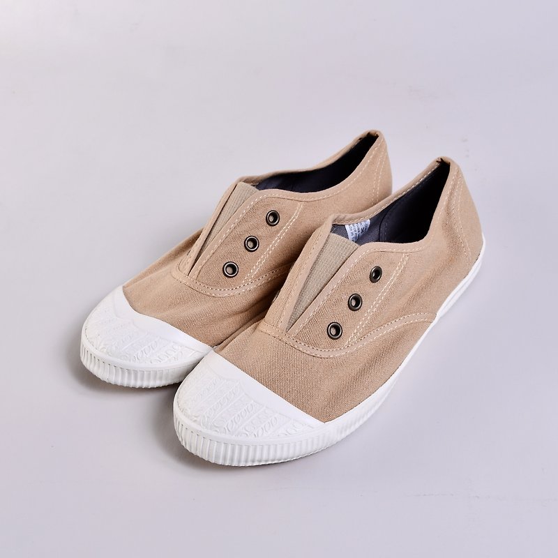 Casual shoes-FREE milk tea - Women's Casual Shoes - Other Materials Khaki