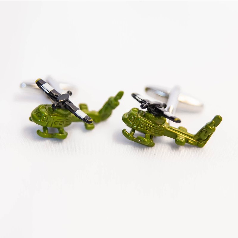 Helicopter cufflinks HELICOPTERS CUFFLINK - Cuff Links - Other Metals 