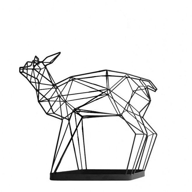 Deer umbrella stand - Items for Display - Other Metals Black