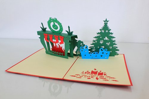 3D藝風館 3D聖誕節立體卡片