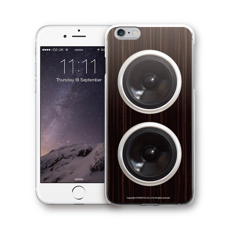 AppleWork iPhone 6 / 6S / 7/8 Original Design Case - Audio PSIP-187 - เคส/ซองมือถือ - พลาสติก สีดำ