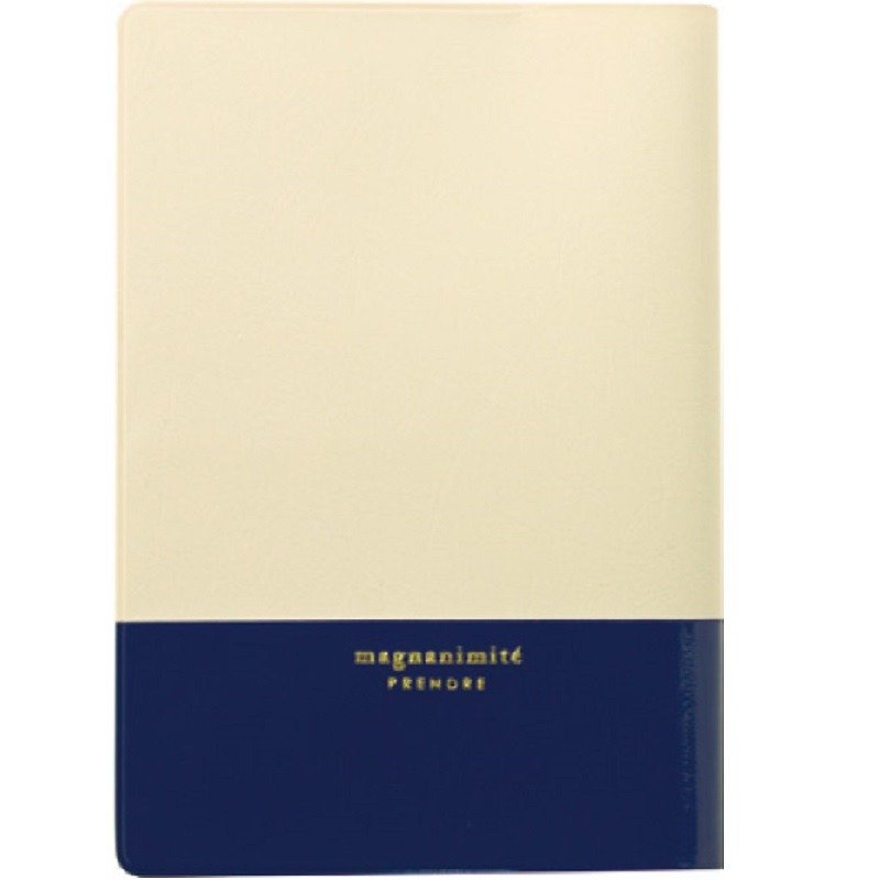 Japan 【LABCLIP】 Prendre Series Book cover book cover (small) dark blue - สมุดบันทึก/สมุดปฏิทิน - พลาสติก สีน้ำเงิน