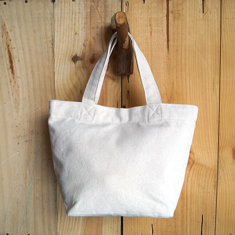 Small canvas tote bag small bags │ │ plus bronze Cikou - Handbags & Totes - Other Materials Khaki