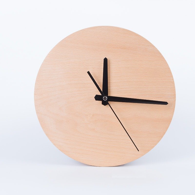 Wooden table | Clock | Wall clock | gifts | Gifts | independent brand | Seventh heaven - นาฬิกา - ไม้ 
