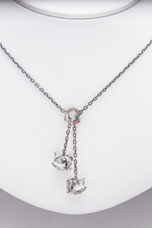 lakin 樂金 手工訂製銀飾珠寶 D.JeCa-海洋潘朵拉--"愛睏啾魨"