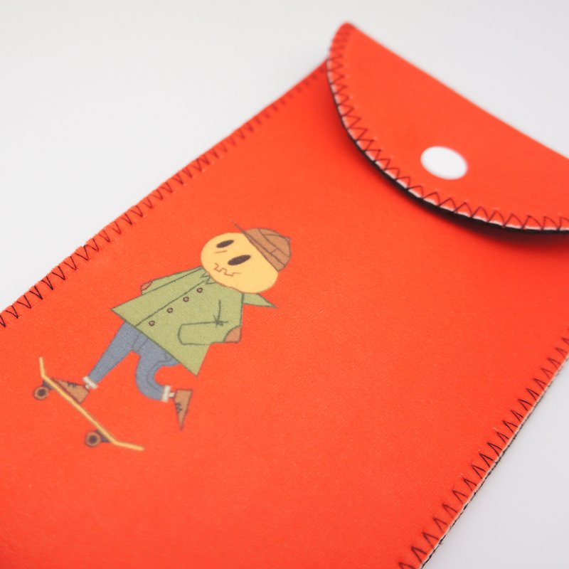 BLR 裝紅包的紅包袋 手工限量製作 Punk Pumpkin - 其他 - 其他材質 紅色