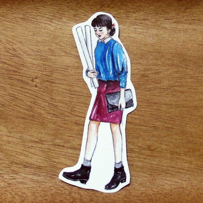 single sticker - art student - สติกเกอร์ - กระดาษ 