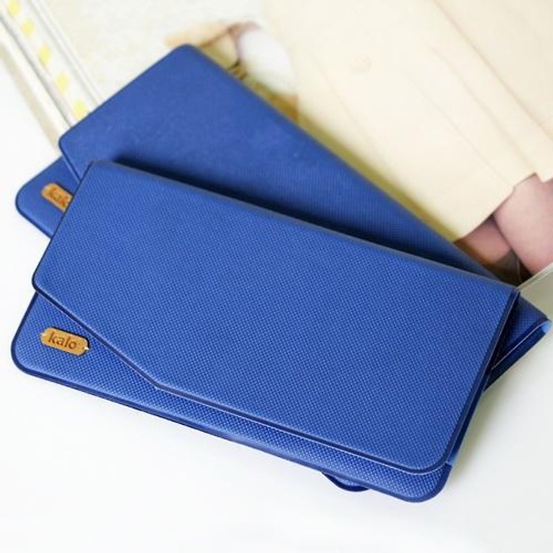 【Kalo】Kalo iPhone6 Wallet Bag - Phone Cases - Waterproof Material Blue