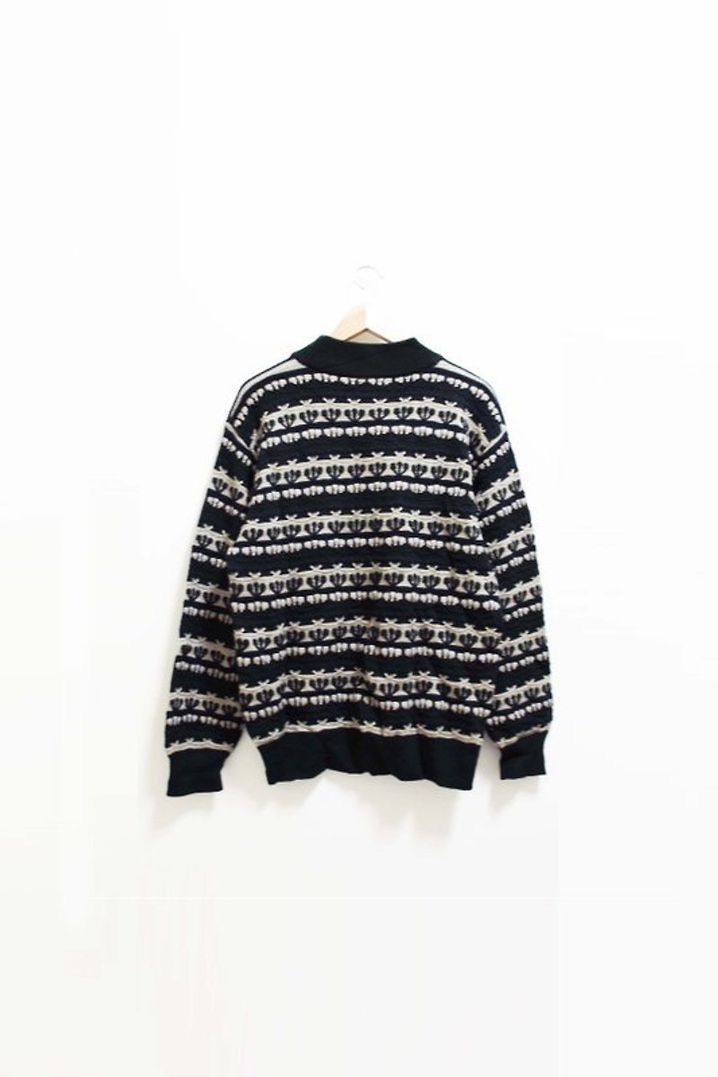 【Wahr】橫紋針織毛衣 - สเวตเตอร์ผู้หญิง - วัสดุอื่นๆ หลากหลายสี