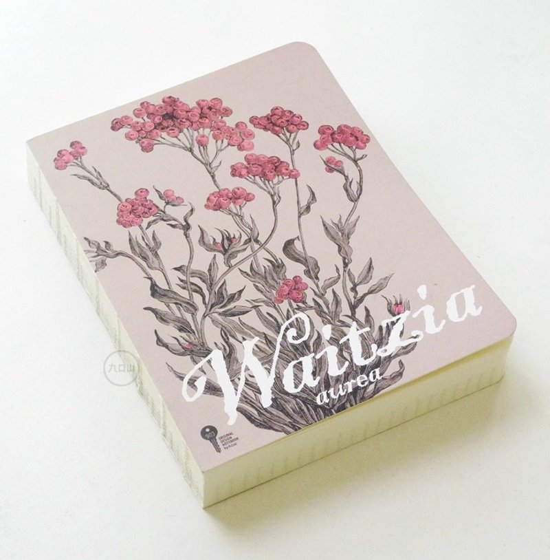 九口山原創320Page白紙方格裸裝 - 橘花 - 筆記本/手帳 - 紙 粉紅色