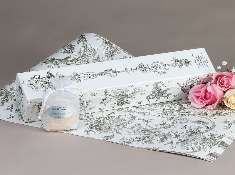American Scentennials lining paper - French Garden - Fragrances - Paper Gray