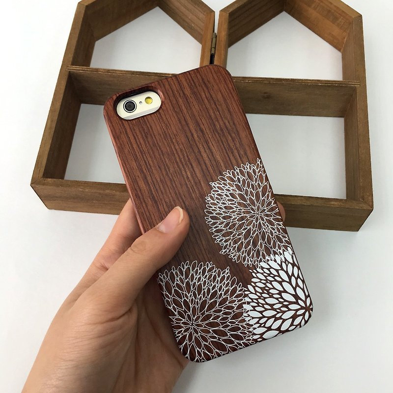 Dandelions Real Wood iPhone Case for iPhone 6/6S, iPhone 6/6S Plus, Samsung Galaxy S5, S4, case - Other - Plastic 