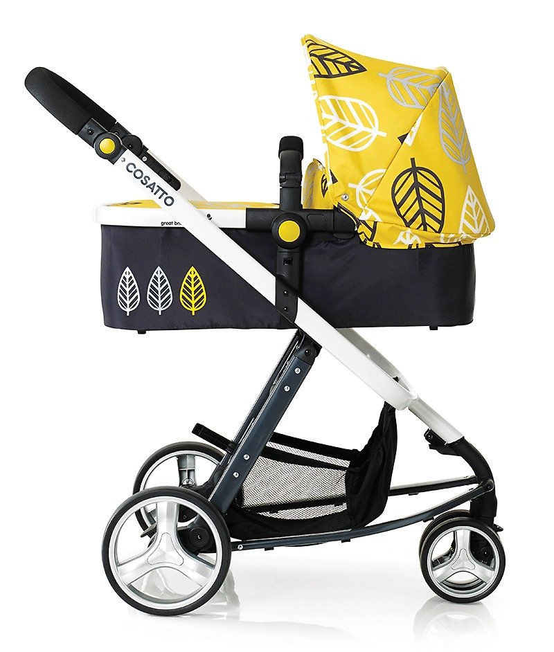 Cosatto Giggle 2 Travel System (3 in 1 Pram & Pushchair) – Oaker - Other - Other Metals Yellow
