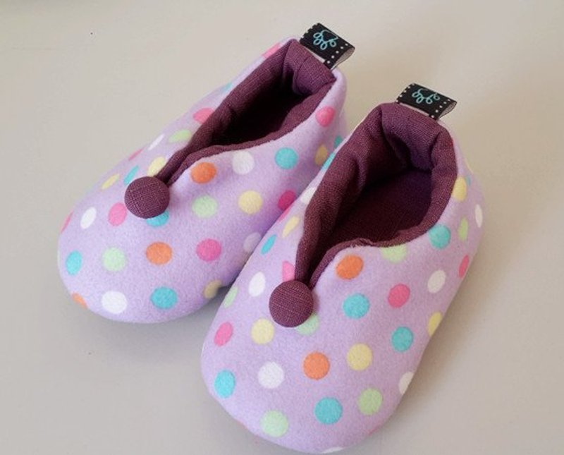 VIVI手作花園~純手工寶寶鞋 - Kids' Shoes - Other Materials Multicolor