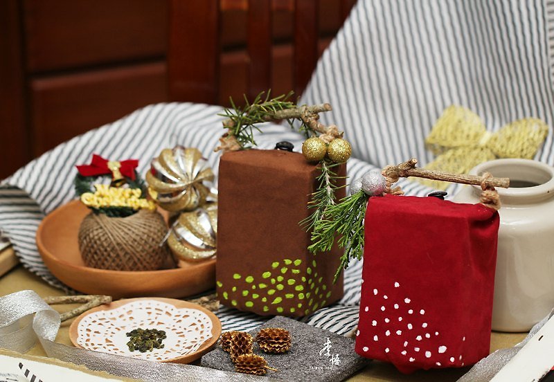 クリスマスプレゼントを倍増。暖かい感じすぎ暖かい心 - お茶 - 寄せ植え・花 ゴールド