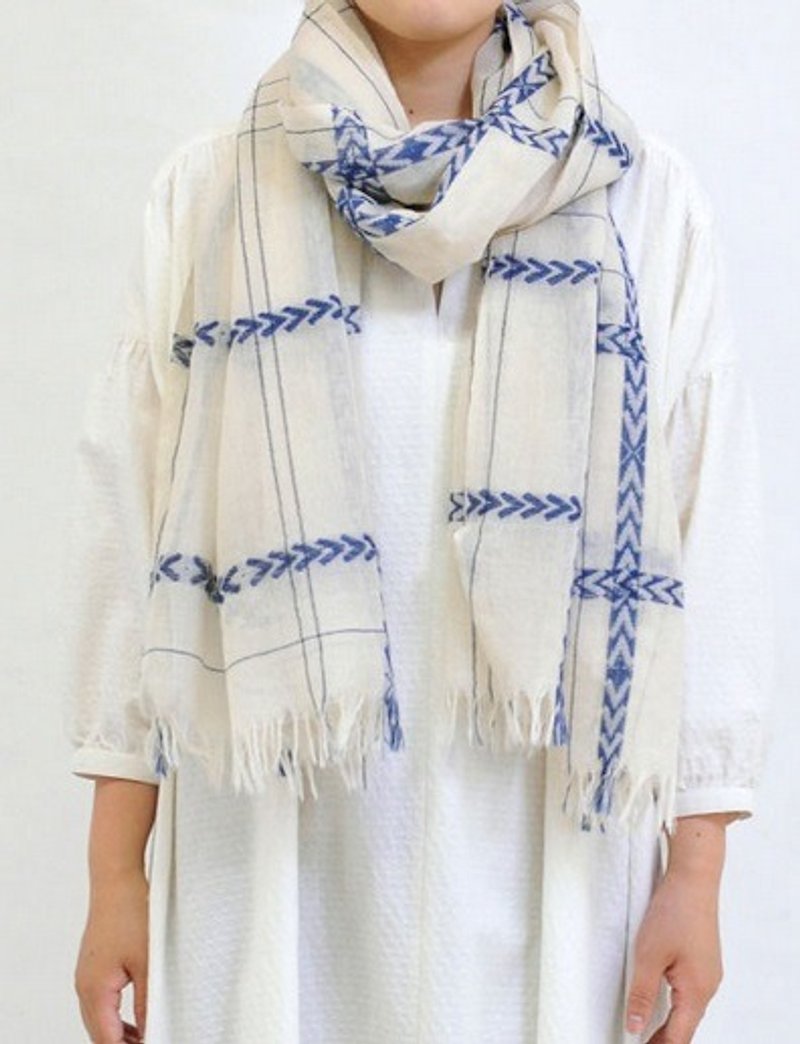 Earth tree fair trade &amp; eco- "Scarf" - hand-woven wool scarf - Knit Scarves & Wraps - Wool 