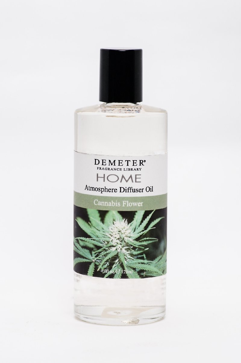 【Demeter氣味圖書館】大麻 Cannabis Flower 空間擴香精油 120ml - 香氛/精油/擴香 - 玻璃 綠色
