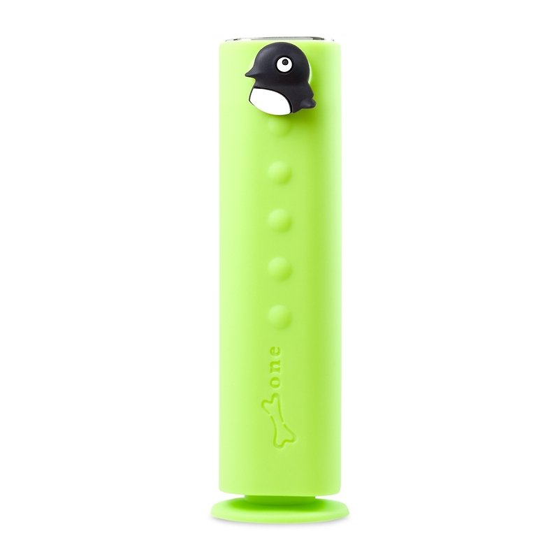 Funny button action Power 2600mAh - Maru Penguin - Other - Other Materials Green