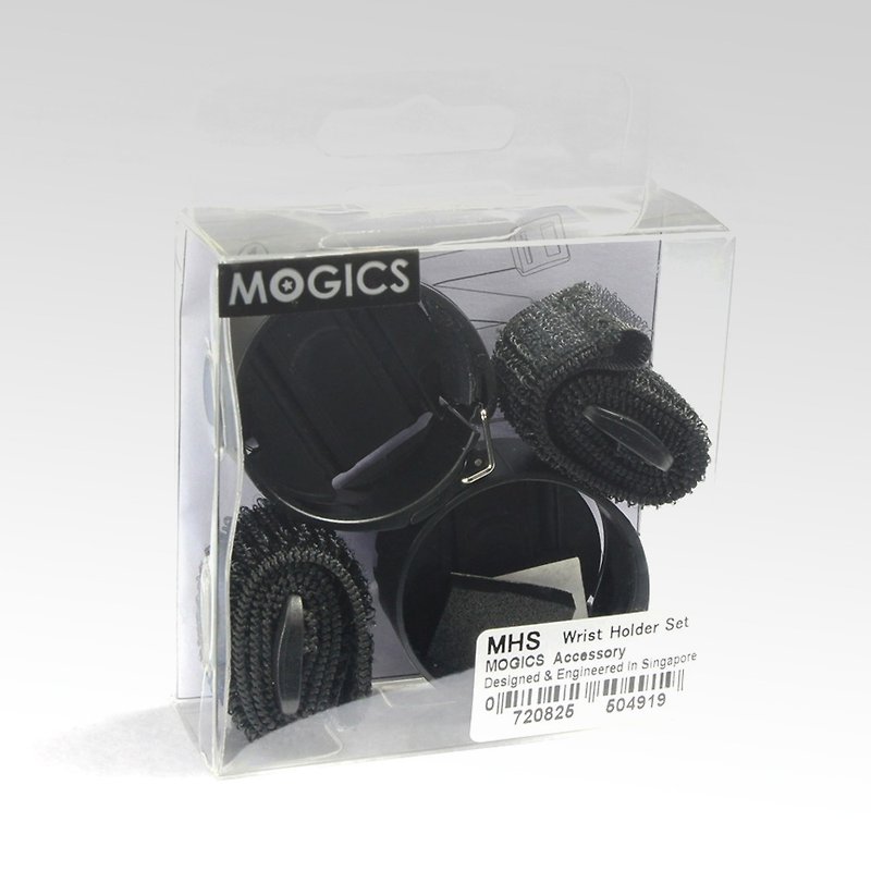 【MOGICS】摩奇客燈戶外型 運動腕帶雙燈配件組 - 其他 - 塑膠 黑色