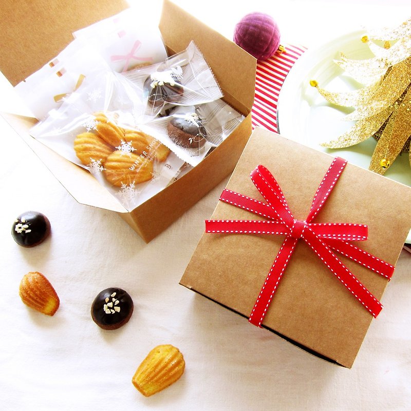 [Seasonal Limited] Xmas Cookie Coffret Christmas Gift Exchange Gift - คุกกี้ - อาหารสด สีแดง