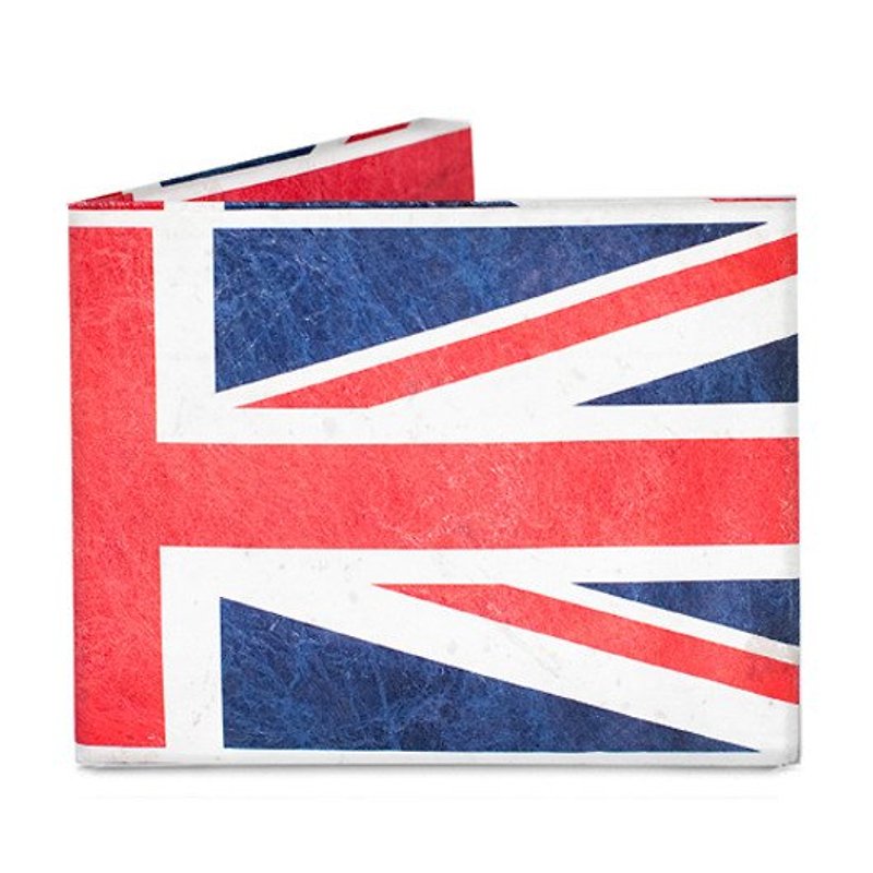 Mighty Wallet® paper wallet _ Union Jack - Wallets - Other Materials Multicolor