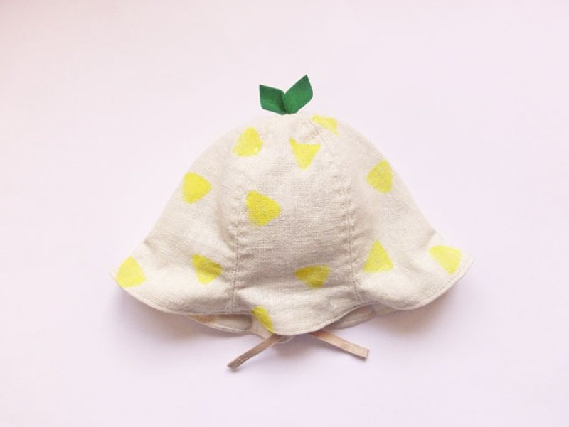 Grow Up! Leaf Hat for Baby & Toddler / ONIGIRI (Rice Ball) - Bibs - Other Materials Multicolor