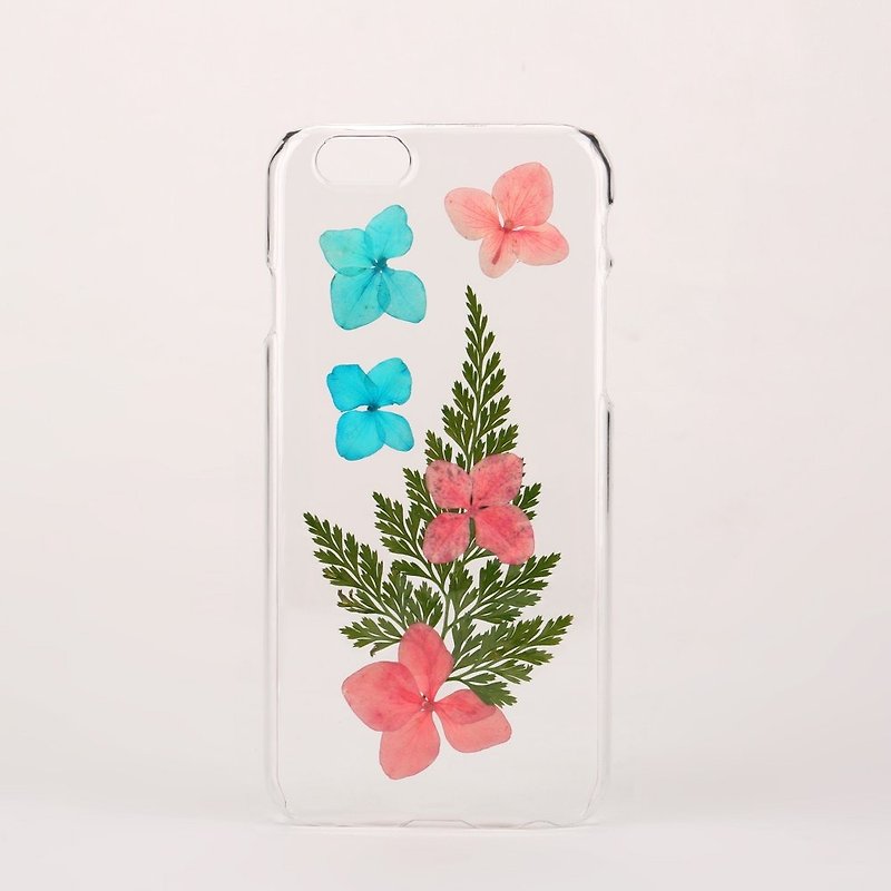 Clear Phone Case Pressed Flower iPhone Samsung Case - เคส/ซองมือถือ - พืช/ดอกไม้ หลากหลายสี
