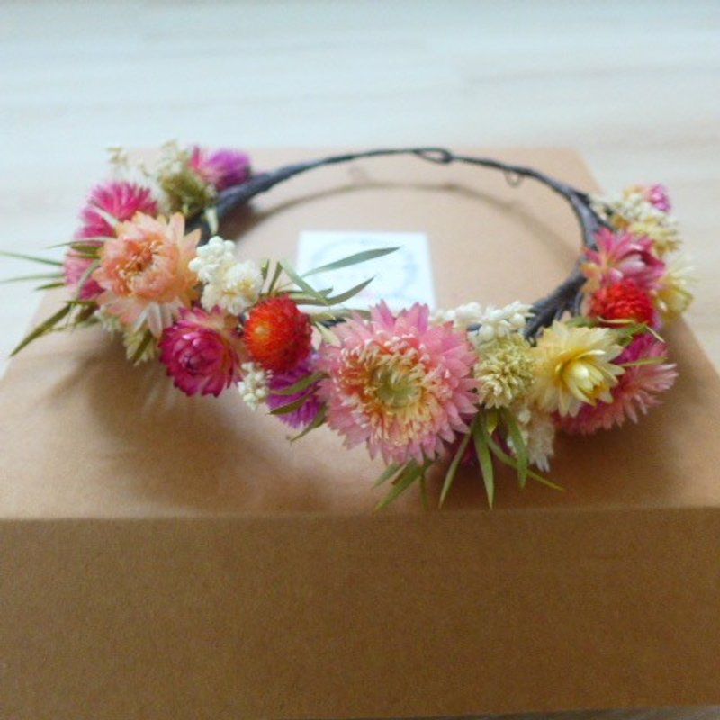 [ Love wreath ] - 乾燥花圈 - 盆栽/植栽 - 植物．花 多色