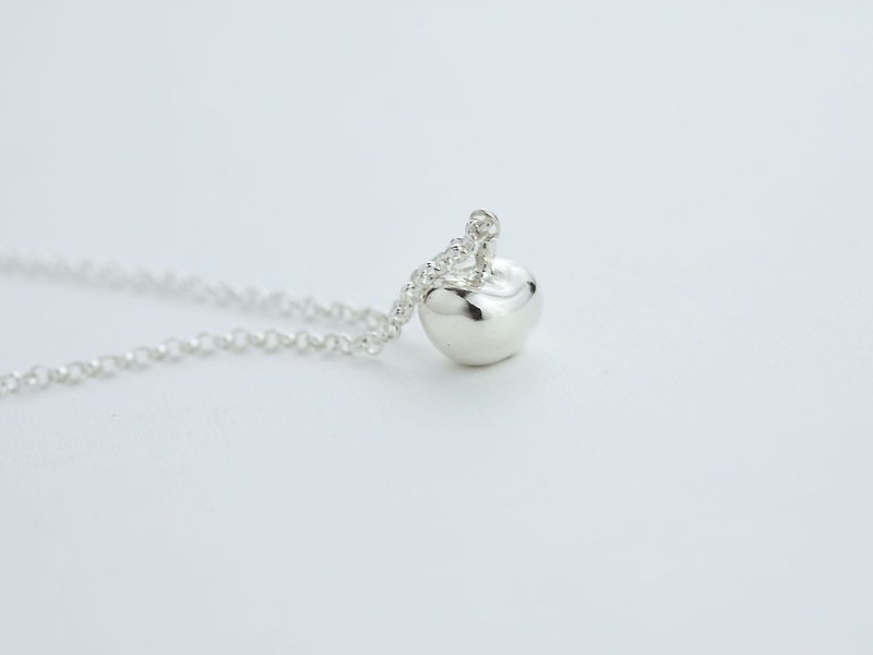 Magic apple - Snow White series (925 silver short necklace) - Cpercent jewelry - Necklaces - Sterling Silver Silver