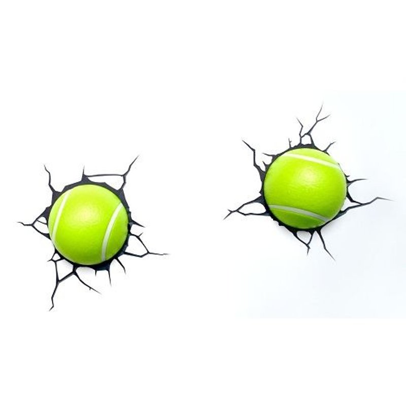 3D Light FX - Sport Series Tennis - 3D立體造型燈 網球 - 燈具/燈飾 - 塑膠 黑色