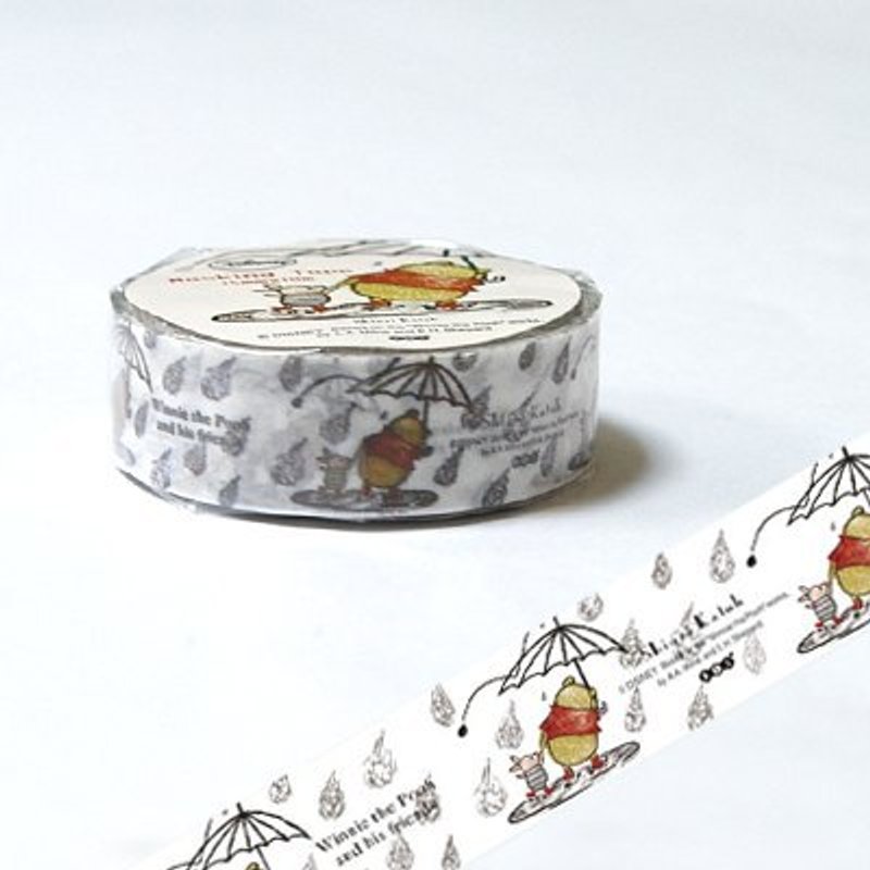 Shinzi Katoh 加藤真治 迪士尼系列2 (維尼小熊 SKD-542B) - Washi Tape - Paper 