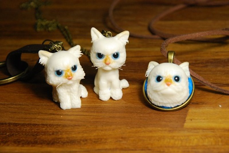 Pet doll necklace doll customized cat doll dog doll customization - หมอน - วัสดุกันนำ้ 