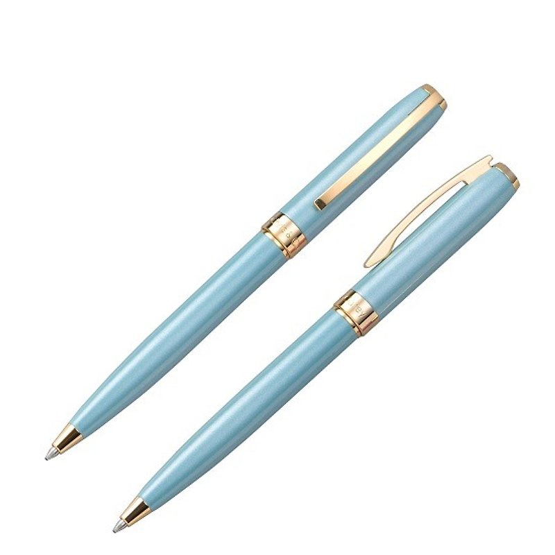 【Chris & Carey】 Essence essence series (gift lettering) / pearl blue ballpoint pen - ปากกา - โลหะ สีน้ำเงิน